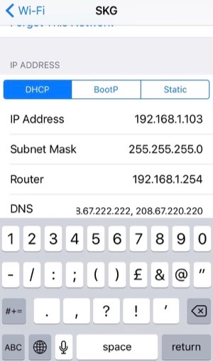 Ios 10 Device Configuration For Opendns Opendns